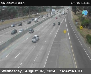 (C094) NB 805 : 47th Street (on ramp)