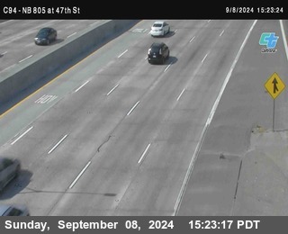 (C094) NB 805 : 47th Street (on ramp)