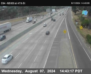 (C094) NB 805 : 47th Street (on ramp)