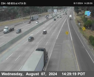 (C094) NB 805 : 47th Street (on ramp)