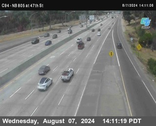 (C094) NB 805 : 47th Street (on ramp)