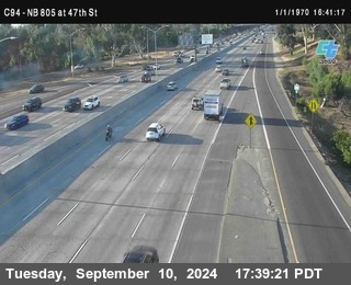 (C094) NB 805 : 47th Street (on ramp)