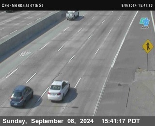 (C094) NB 805 : 47th Street (on ramp)