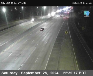 (C094) NB 805 : 47th Street (on ramp)