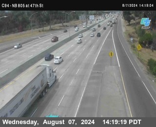 (C094) NB 805 : 47th Street (on ramp)