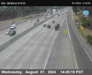 (C094) NB 805 : 47th Street (on ramp)