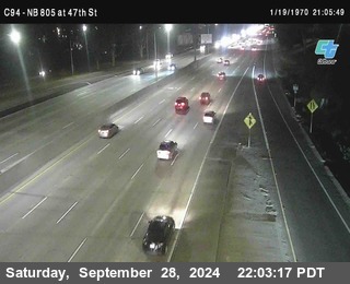 (C094) NB 805 : 47th Street (on ramp)