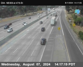 (C094) NB 805 : 47th Street (on ramp)