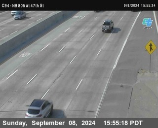 (C094) NB 805 : 47th Street (on ramp)