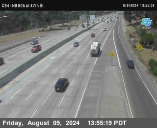 (C094) NB 805 : 47th Street (on ramp)