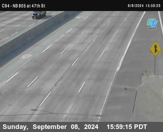 (C094) NB 805 : 47th Street (on ramp)