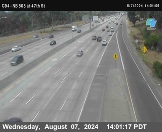 (C094) NB 805 : 47th Street (on ramp)