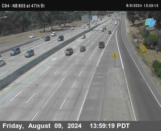 (C094) NB 805 : 47th Street (on ramp)