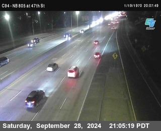 (C094) NB 805 : 47th Street (on ramp)