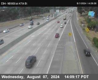 (C094) NB 805 : 47th Street (on ramp)