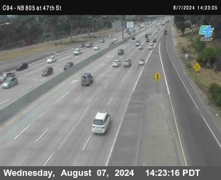 (C094) NB 805 : 47th Street (on ramp)