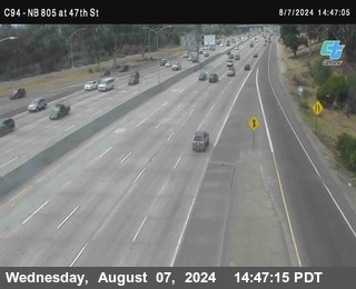 (C094) NB 805 : 47th Street (on ramp)