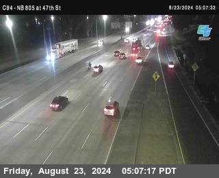 (C094) NB 805 : 47th Street (on ramp)