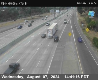 (C094) NB 805 : 47th Street (on ramp)