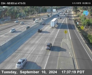 (C094) NB 805 : 47th Street (on ramp)