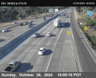 (C094) NB 805 : 47th Street (on ramp)