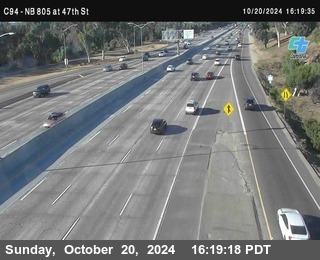 (C094) NB 805 : 47th Street (on ramp)