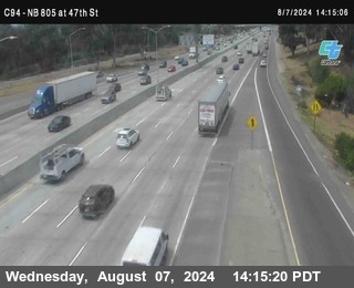 (C094) NB 805 : 47th Street (on ramp)