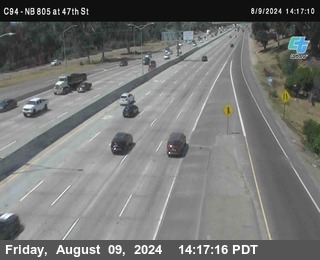 (C094) NB 805 : 47th Street (on ramp)