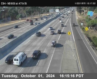 (C094) NB 805 : 47th Street (on ramp)