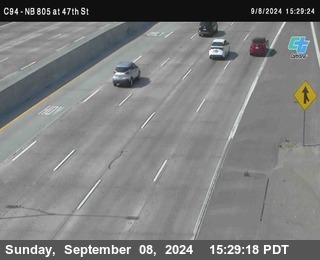 (C094) NB 805 : 47th Street (on ramp)