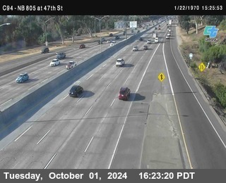 (C094) NB 805 : 47th Street (on ramp)