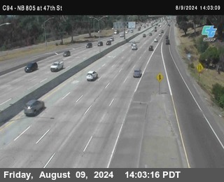 (C094) NB 805 : 47th Street (on ramp)