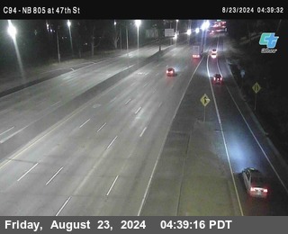 (C094) NB 805 : 47th Street (on ramp)