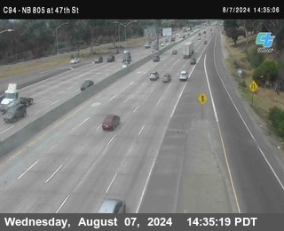 (C094) NB 805 : 47th Street (on ramp)