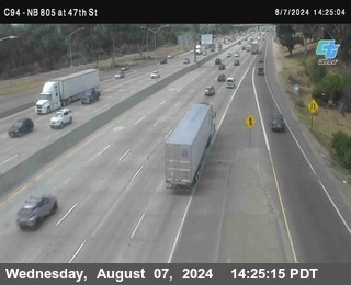 (C094) NB 805 : 47th Street (on ramp)