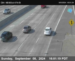 (C094) NB 805 : 47th Street (on ramp)