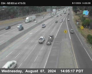 (C094) NB 805 : 47th Street (on ramp)