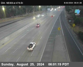 (C094) NB 805 : 47th Street (on ramp)