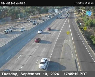 (C094) NB 805 : 47th Street (on ramp)