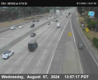 (C094) NB 805 : 47th Street (on ramp)