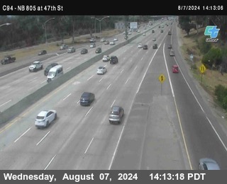 (C094) NB 805 : 47th Street (on ramp)