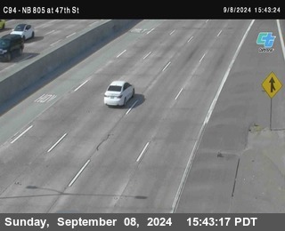 (C094) NB 805 : 47th Street (on ramp)