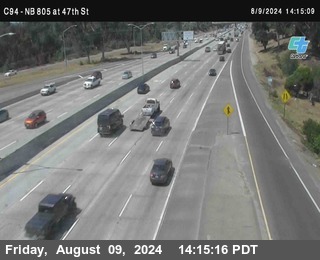 (C094) NB 805 : 47th Street (on ramp)