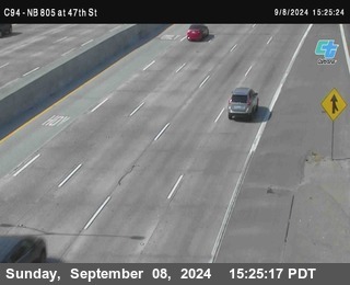 (C094) NB 805 : 47th Street (on ramp)