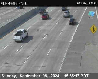 (C094) NB 805 : 47th Street (on ramp)