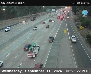 (C094) NB 805 : 47th Street (on ramp)