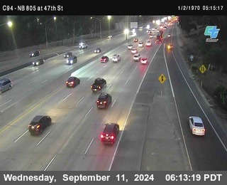 (C094) NB 805 : 47th Street (on ramp)