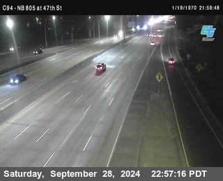 (C094) NB 805 : 47th Street (on ramp)