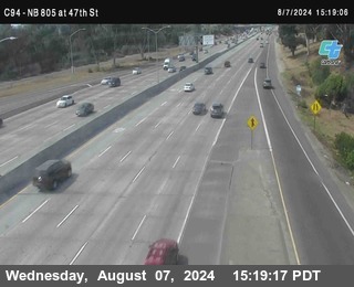 (C094) NB 805 : 47th Street (on ramp)