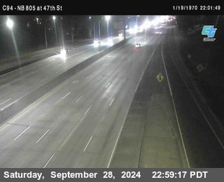 (C094) NB 805 : 47th Street (on ramp)